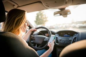 Distracted Driving by Cell Phone Use Highest Among Teens