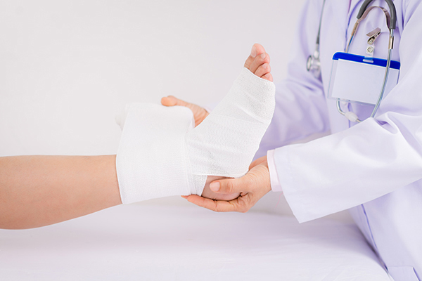 work related foot injuries and ankle injuries