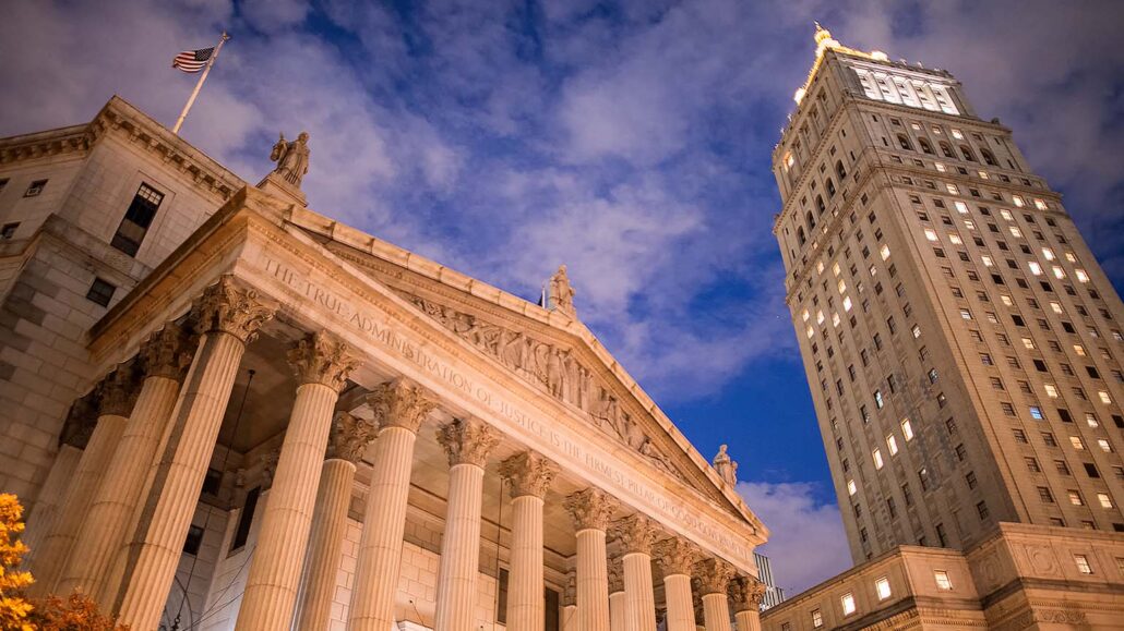 United States District Court Building in New York